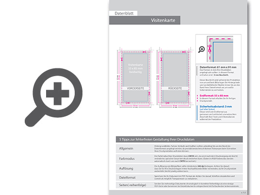 Product Bild visitenkarten_hoch_5_5_farbig_55_x_85_mm___beidseitig_bedruckt_(cmyk_4-farbig_+_1_silber-sonderfarbe)
